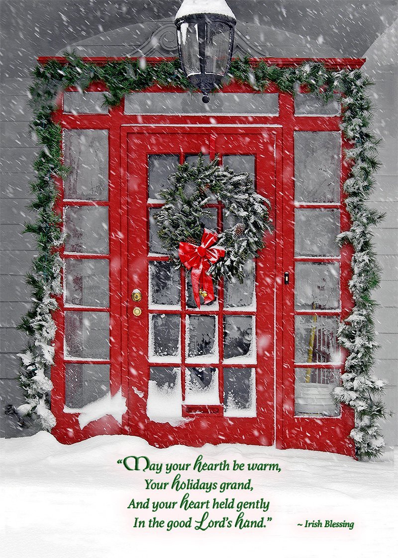 Hearth be warm Christmas