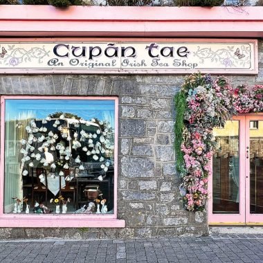 Irish Tea Shop card