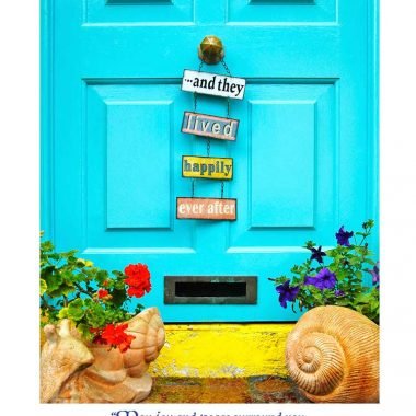 Happily ever after door card