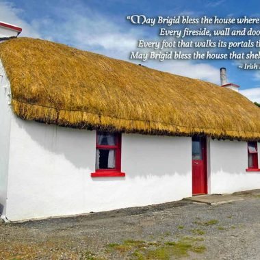 St. Brigid's new home card