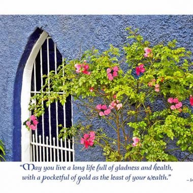 Irish home birthday card