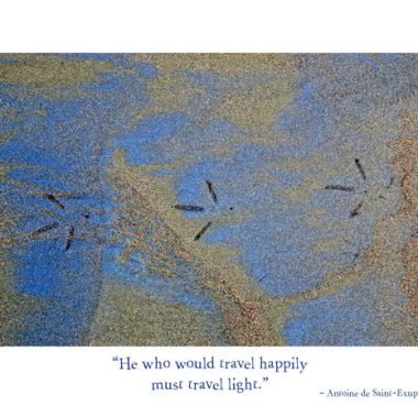 Exupery travel light birthday