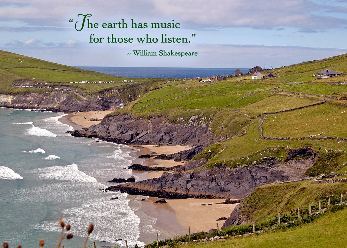 Earth has music card