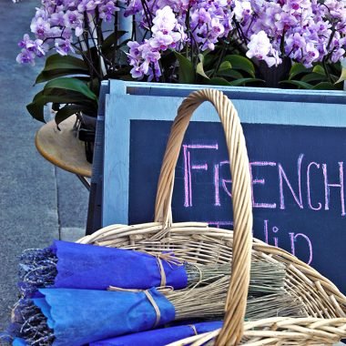 French lavender card