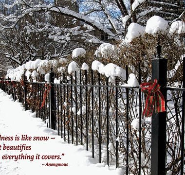 Kindness holiday card