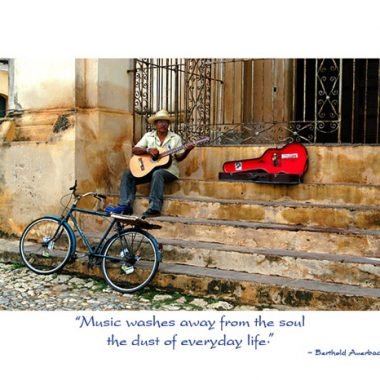 MS-103 Cuban guitar player