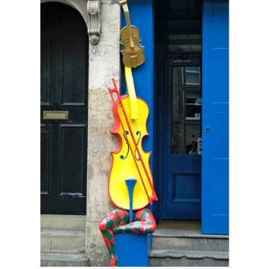 MS-107 Violin Sculpture