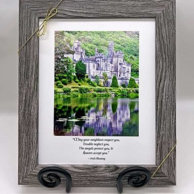 Kylemore abbey framed blessing