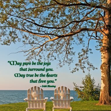 Pure be the hearts wedding card