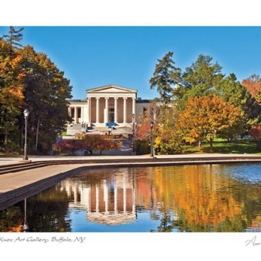 BF-104 - Albright Knox Art Gallery in Fall