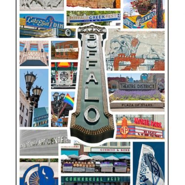 BL-126 Buffalo Signage Card