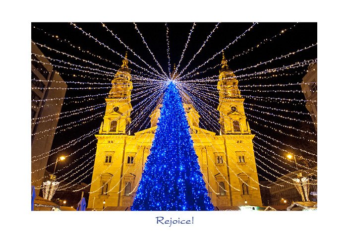 St. Stephen's Basilica Christmas card