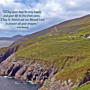 Irish language Birthday card