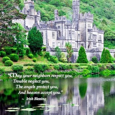 Kylemore Abbey Birthday card