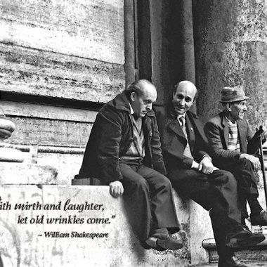 Mirth and laughter Shakespeare card