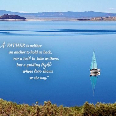 Sailboat Father's day card