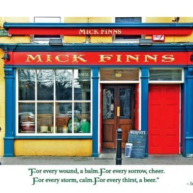 Mick Finn's Pub Birthday card
