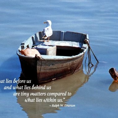 What lies within us encouragement card