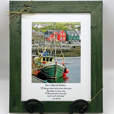 Irish father framed blessing