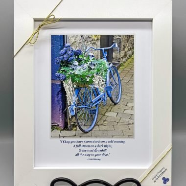 Road downhill framed