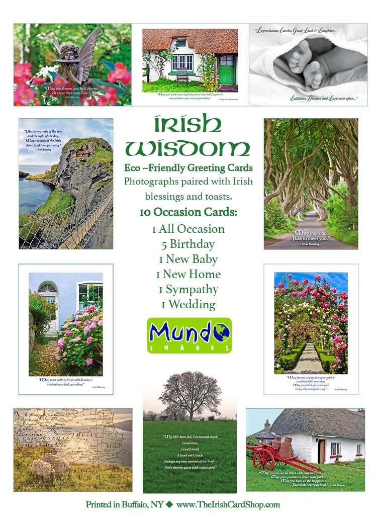 Irish Wisdom Best Sellers Boxed Set of 10 cards